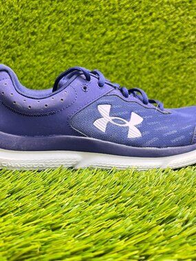 Under Armour Charged Assert 10 Womens Size 9.5 Purple Running Shoes Sneakers